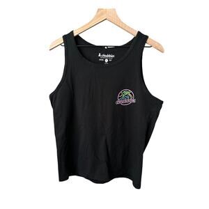 Chubbies Men's Neon Dream Tank Top Small Black